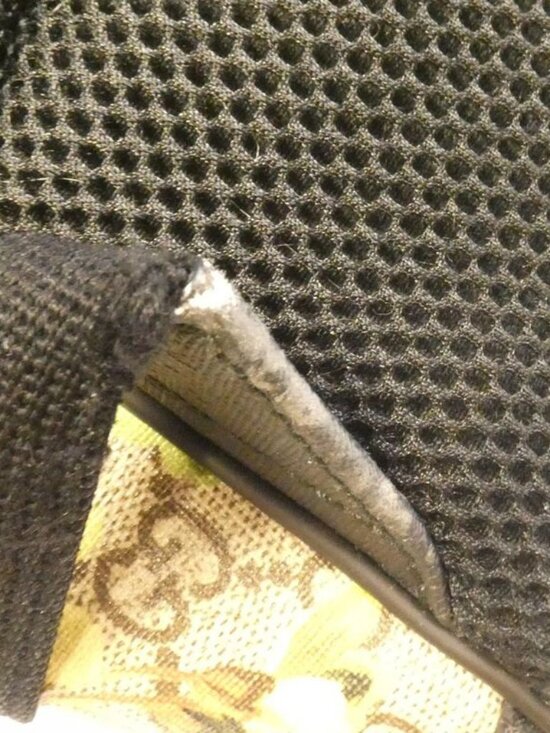 Gucci Backpack Leather Canvas main image 4